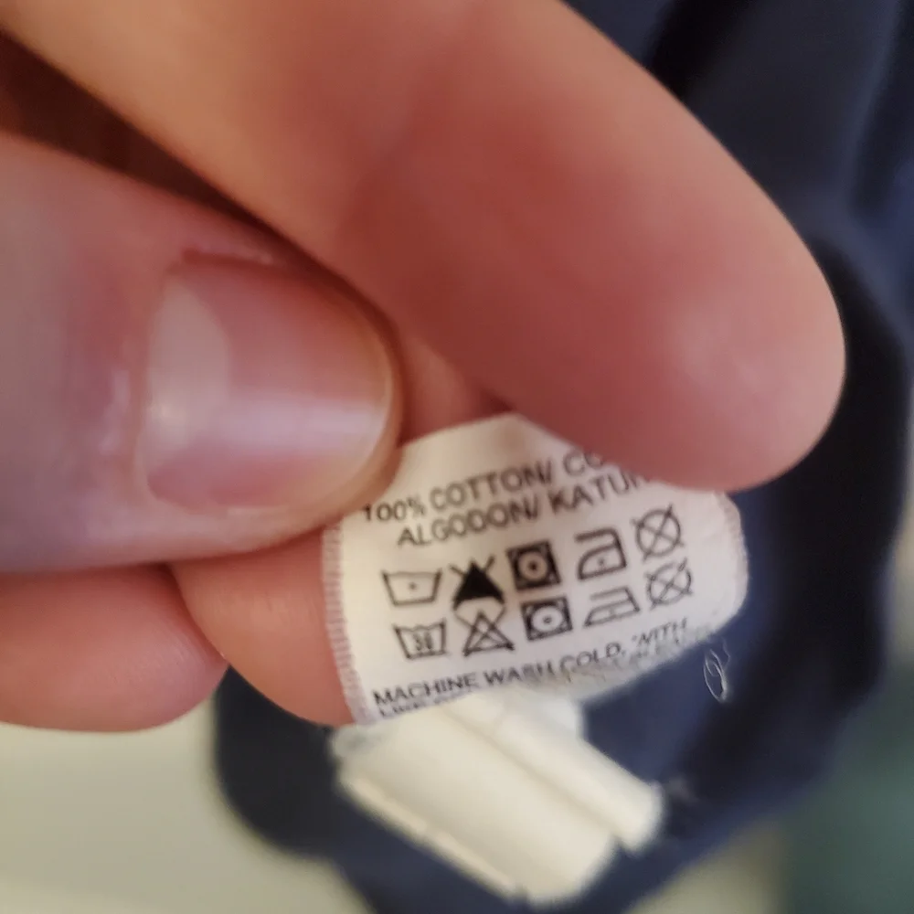 Lucky brand Nascar International long sleeve thermal tee size XL blue red - Picture 6 of 13